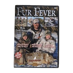 Fur‎ Fever With Geoff Nemnich (DVD) Coyote Craze Over 24 Hunts 🇺🇸 SHIPPED
